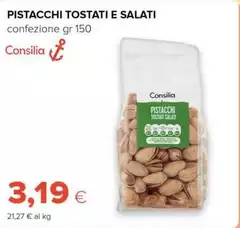 Consilia - Pistacchi Tostati E Salati
