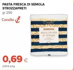 Consilia - Pasta Fresca Di Semola Strozzapreti