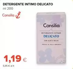 Consilia - Detergente Intimo Delicato
