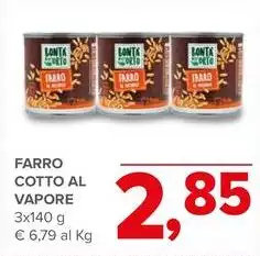 Farro Cotto Al Vapore