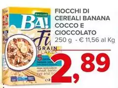 Fiocchi Di Cereali Banana Cocco E Cioccolato