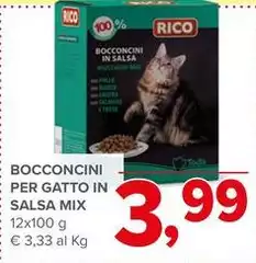 Rico - Bocconcini Per Gatto In Salsa Mix