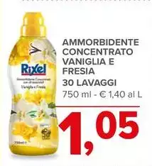 Rixel - Ammorbidente Concentrato Vaniglia E Fresia 30 Lavaggi