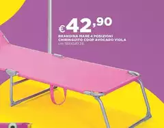 Mare - Brandina  4 Posizioni Chiringuito Avocado Viola