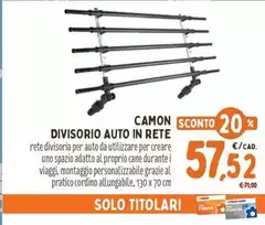 Camon - Divisorio Auto In Rete