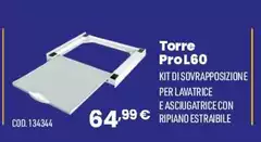 La Torre - Kit Di Sovrapposizione Per Lavatrice