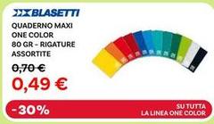 Blasetti - Quaderno Maxi One Color