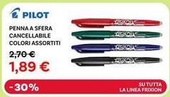 Pilot - Penna A Sfera Cancellabile