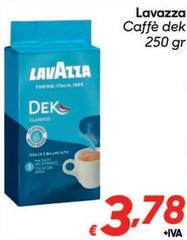 Lavazza - Caffè Dek