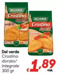 Del verde - Crostino Dorato