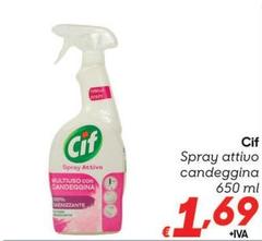 Cif - Spray Attivo Candeggina
