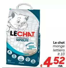 Le Chat - Monge Lettiera 
