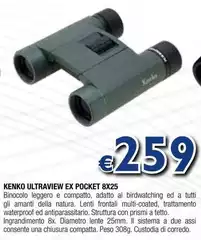 Kenko - Ultraview Ex Pocket 8X25