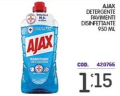 Ajax - Detergente Pavimenti Disnfettante