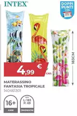 Intex - Materassino Fantasia Tropicale