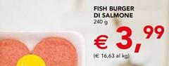 Fish Burger Di Salmone
