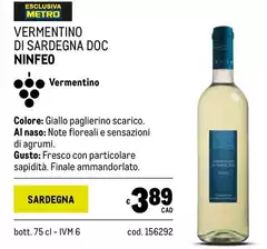 Vermentino Di Sardegna DOC
