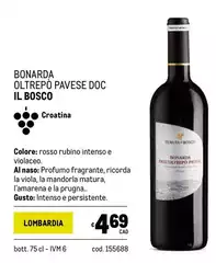 Rubino - Oltrepò Pavese DOC Il Bosco