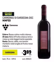Cannonau Di Sardegna DOC