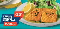 Ritagli Di Salmone Senza Pelle