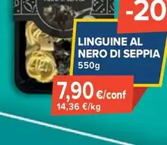 Linguine Al Nero Di Seppia