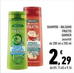Garnier - Shampoo/Balsamo Fructis