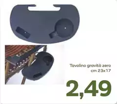 Tavolino Gravita Zero