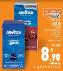 Lavazza - Capsule Caffè Compatibili Nespresso