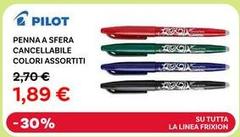 Pilot - Penna A Sfera Cancellabile