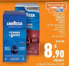 Lavazza - Capsule Caffe Compatibili Nespresso
