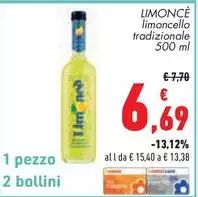 Limoncè - Limoncello Tradizionale