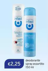 Infasil - Deodorante Spray Assortito