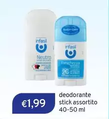 Infasil - Deodorante Stick