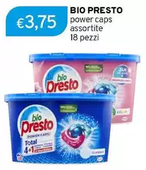 Bio Presto - Power Caps Assortite