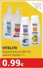 Vitelite - Bagnoschiuma Sapone Liquido