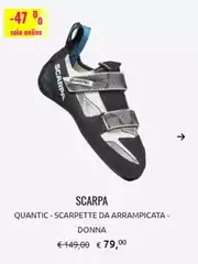 Scarpa Quantic - Scarpette Da Arrampicata - Donna