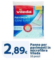 Vileda - Panno Per Pavimenti In Microfibra