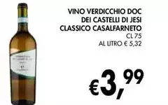 Casal Farneto - Vino Verdicchio DOC Dei Castelli Di Jesi Classico