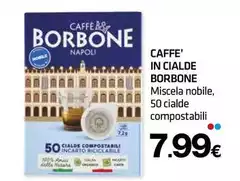 Caffe borbone - Caffe' In Cialde Miscela Nobile, 50 Cialde Compostabili