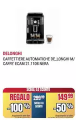 De Longhi - Caffettiere Automatiche  M/ Caffe' Ecam 21.110b Nera
