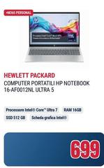 HP - Hewlett Packard Computer Portatil Hp Notebook 16-AF0012NL Ultra 5