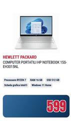 HP - Hewlett Packard Computer Portatil Hp Notebook 15S-Eh3015nl
