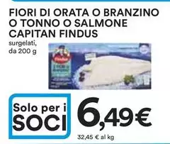 Findus - Fiori Di Orata O Branzino O Tonno O Salmone