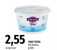 Fage - Total 5% Grassi