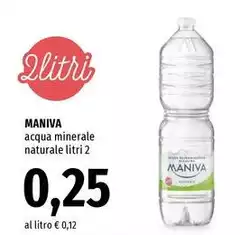 Maniva - Acqua Minerale Naturale