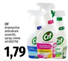 Cif - Greenactive Anticalcare