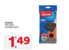 Vileda - Spugna Power Inox