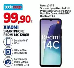 Xiaomi - Smartphone Redmi 14C 128GB