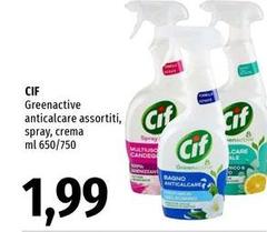 Cif - Greenactive Anticalcare