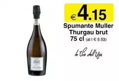 Le Vie Dell'uva - Spumante Muller Thurgau